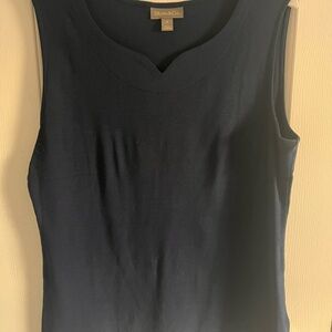 Style & Co. Women's Dark Blue Tank Top